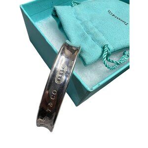 Tiffany & Co 1837 Cuff Bracelet Sterling Silver for Wrist Size 6.5"  BBN1